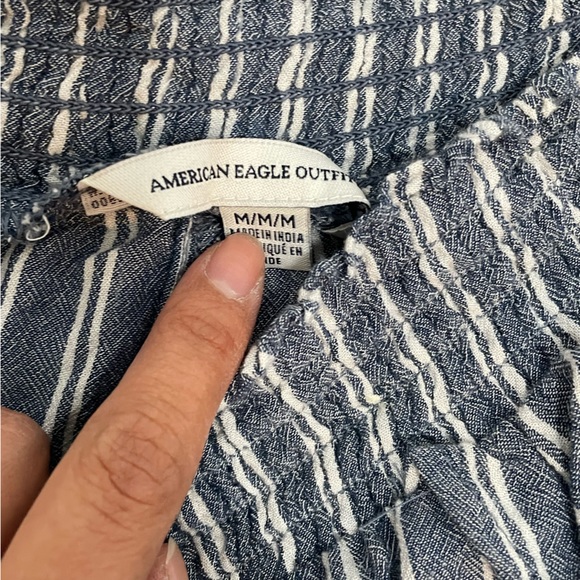 Pinstripe Tulip Shorts - Picture 4 of 6